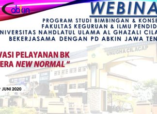 Webinar : Inovasi Pelayanan Bimbingan Konseling di Era NewNormal