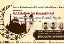 SELAMAT MENUNAIKAN IBADAH PUASA 1442 H