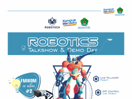 Robotics Talk Show dan Demo Day – Fakultas Matematika dan Ilmu Komputer