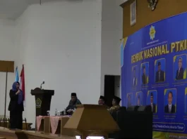 Warek 1 UNUGHA Hadiri Rakernas APTIKIS, Usulkan Reformasi Sistem Pendidikan dan Konsep Entrepreneur University Rembug-nasional-pktis-UNUGHA