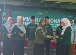 Dosen KPI UNUGHA, Hj. Hanifah Muyasarah Kembali Terpilih Pimpin PC ISNU Cilacap
