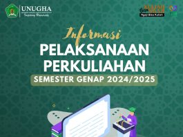 INFORMASI PELAKSANAAN PERKULIAHAN SEMESTER GENAP 2024/2025