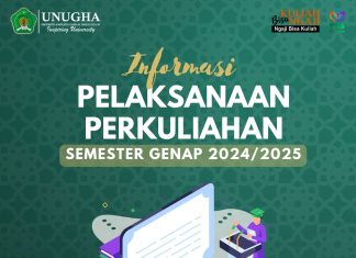 INFORMASI PELAKSANAAN PERKULIAHAN SEMESTER GENAP 2024/2025